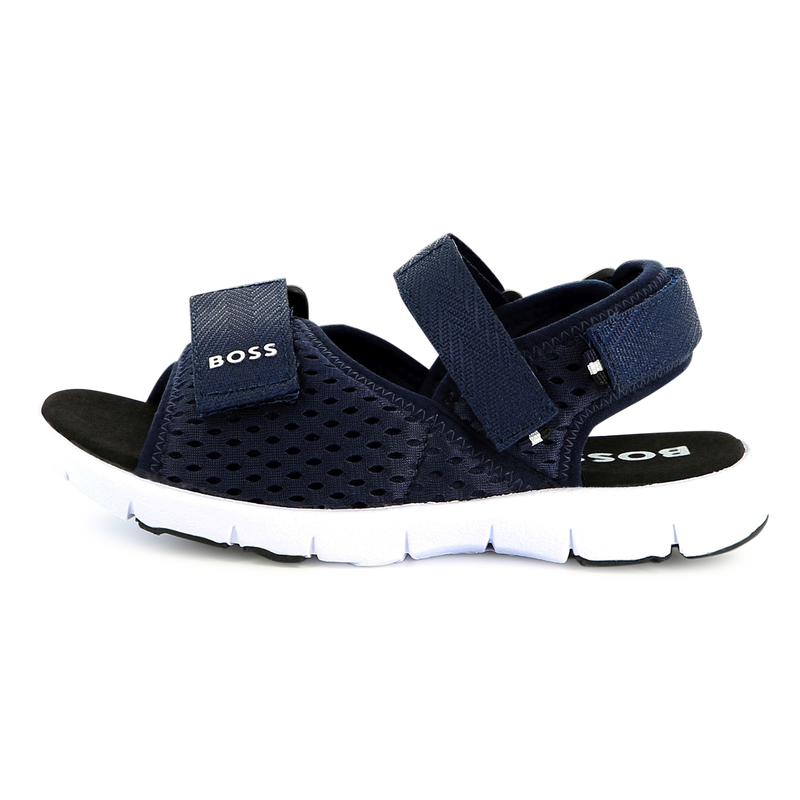 Hook-and-loop canvas sandals BOSS 
                        BOY