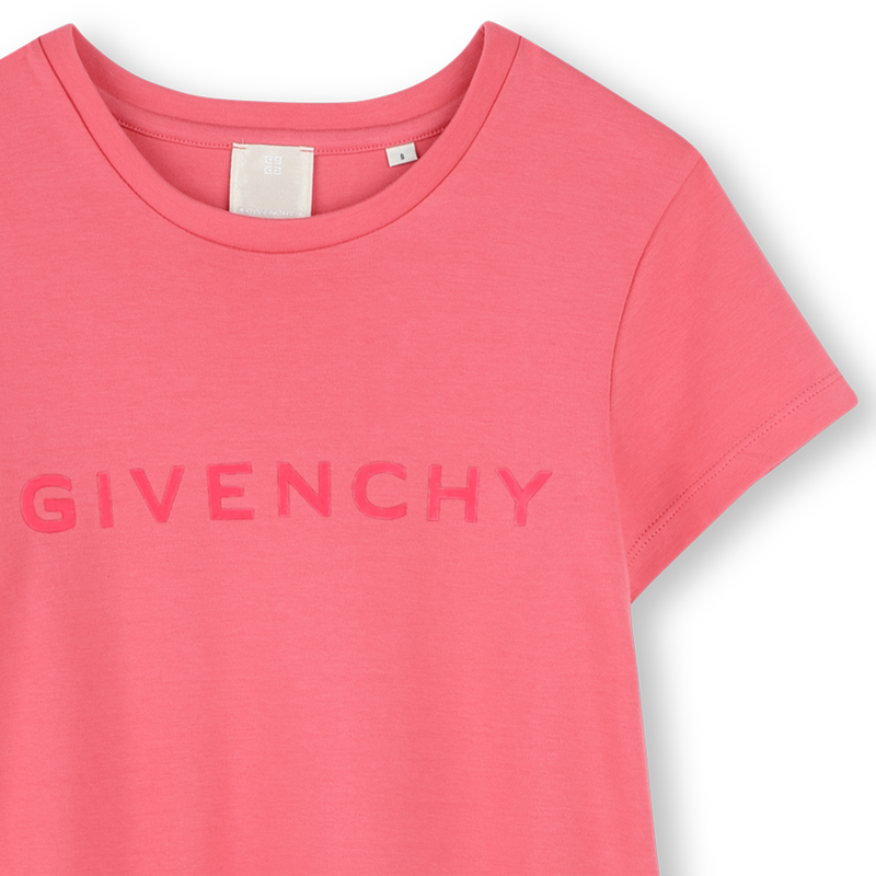 Dress with asymmetric frill GIVENCHY 
                        GIRL