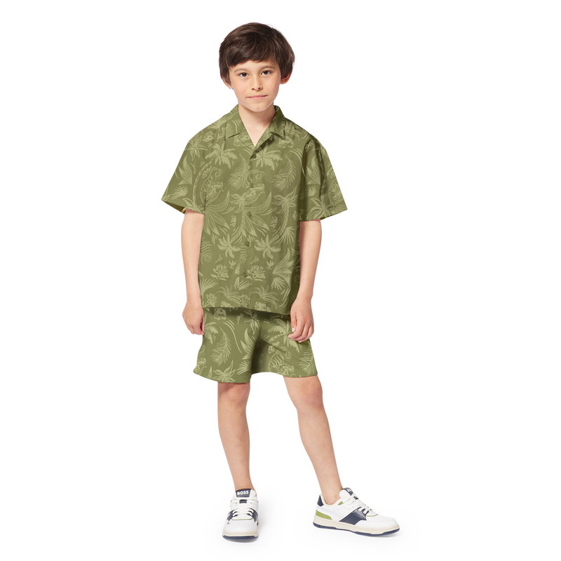 Printed cotton Bermuda shorts BOSS 
                        BOY