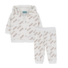 Cardigan and jogging trousers set KENZO KIDS 
                    BOY