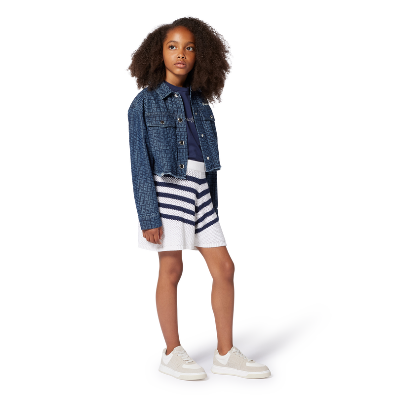 Snap fastener jean jacket GIVENCHY 
                        GIRL