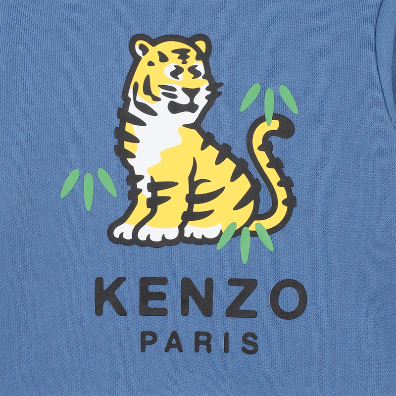 Sweatshirt and pants set in fleece KENZO KIDS 
                        UNISEX