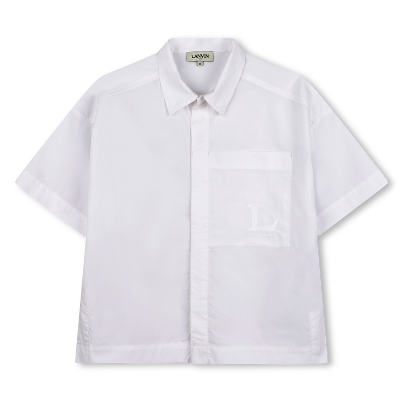 SHORT SLEEVE SHIRT LANVIN 
                        BOY