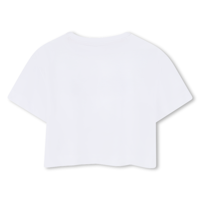 T-shirt with patch and logo HUGO 
                        GIRL