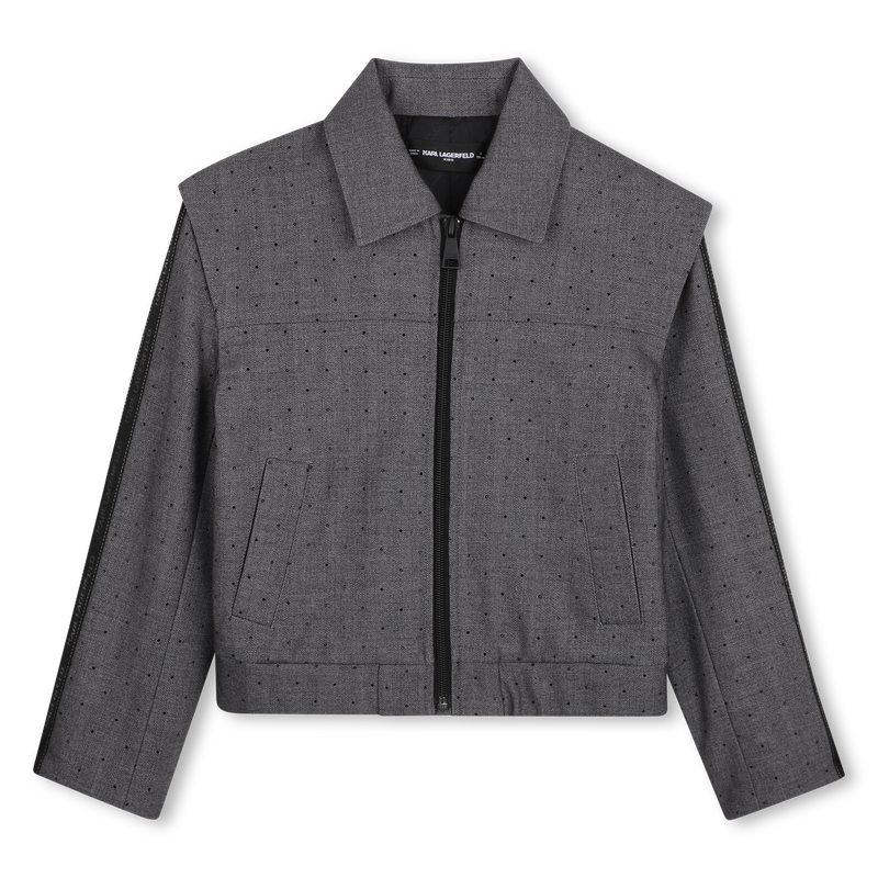 Jogging cardigan KARL LAGERFELD KIDS 
                        GIRL