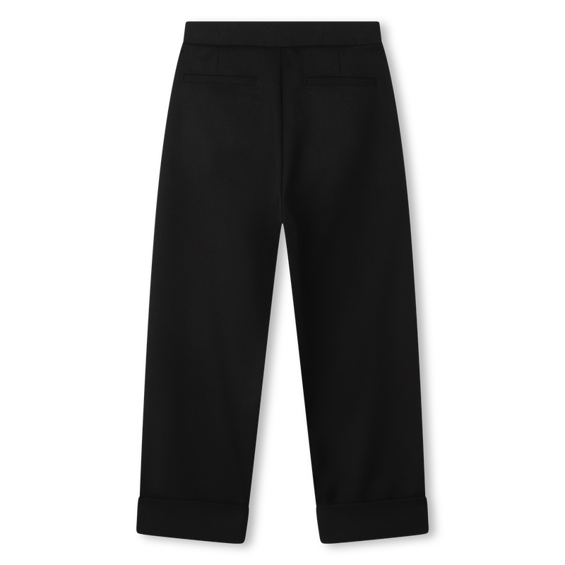 Pleated roll-up trousers DKNY 
                        GIRL