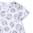 Short-sleeved jumpsuit KARL LAGERFELD KIDS 
                    BOY