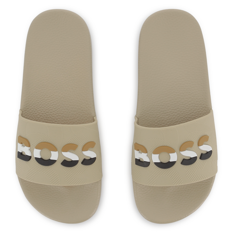 Wide-strap sliders BOSS 
                        BOY