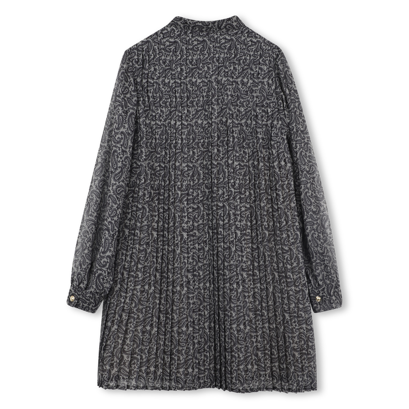 Long sleeve pleated dress MICHAEL KORS 
                        GIRL