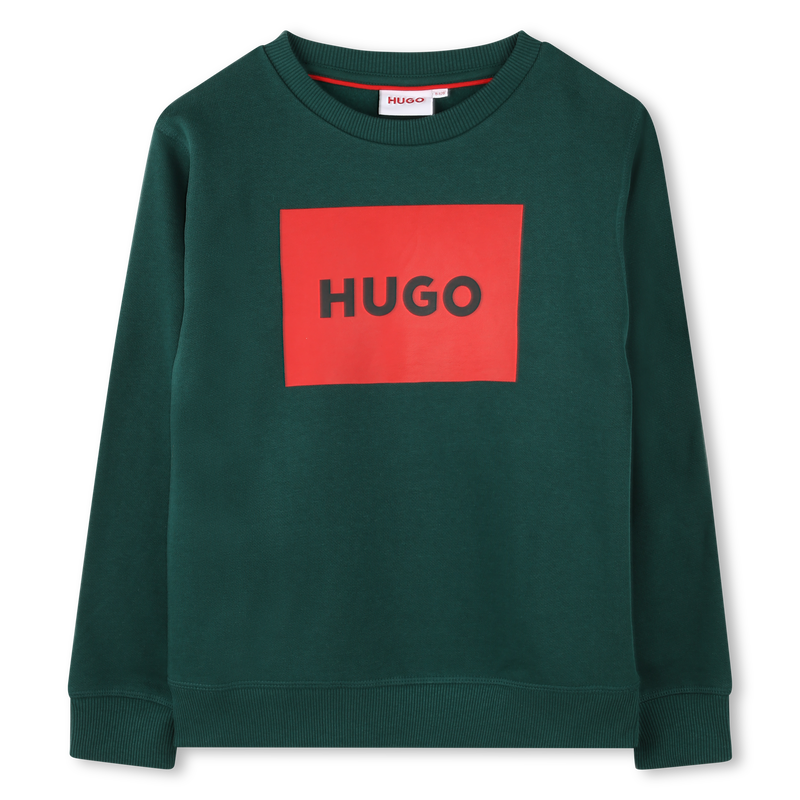 Fleece sweatshirt HUGO 
                        BOY