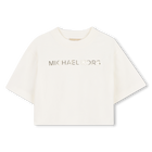 Short-sleeved jersey T-shirt MICHAEL KORS 
                    GIRL