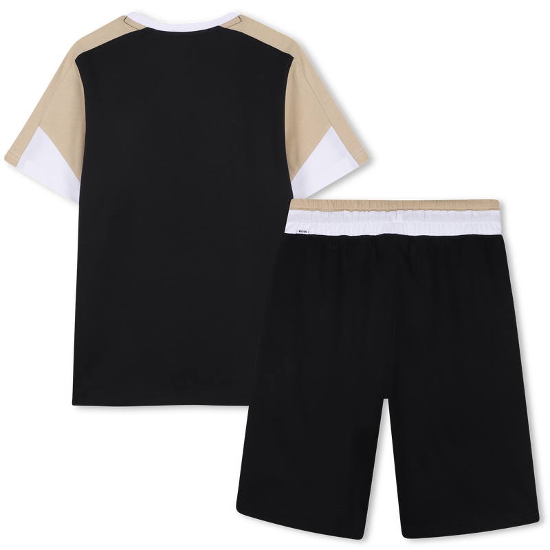 T-shirt + bermuda set BOSS 
                        BOY