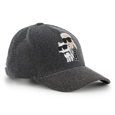 Cap with adjustable closure KARL LAGERFELD KIDS GIRL