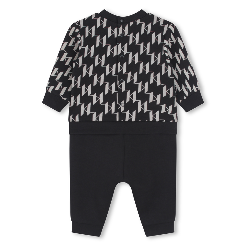 Printed onesie KARL LAGERFELD KIDS 
                        BOY