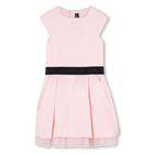 Satin dress KARL LAGERFELD KIDS 
                    GIRL