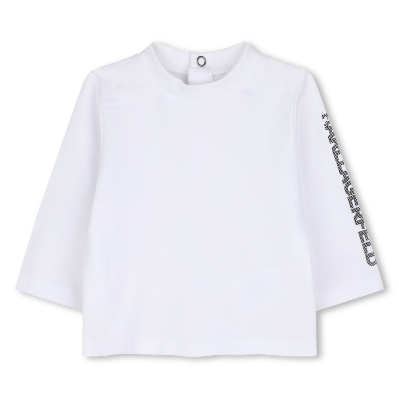 Dungaree and t-shirt set KARL LAGERFELD KIDS 
                        BOY