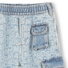 Cotton denim cargo trousers MARC JACOBS 
                    BOY