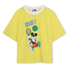 Short sleeve t-shirt, YELLOW, hi-res