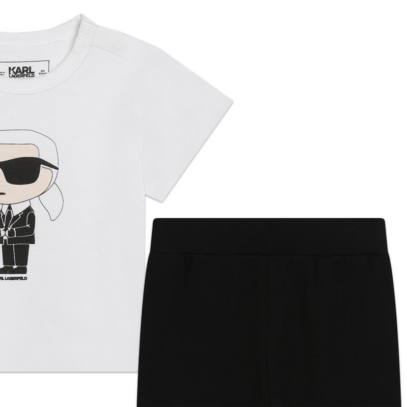 Organic Cotton Ensemble KARL LAGERFELD KIDS 
                        BOY