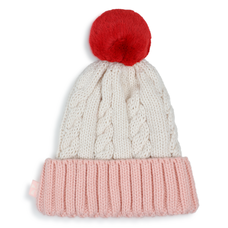 Knitted beanie KIDS AROUND 
                        GIRL