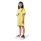 Short straight cotton dress MARC JACOBS 
                    GIRL