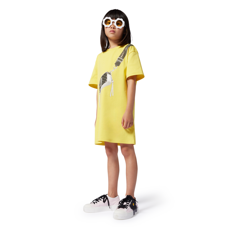 Short straight cotton dress MARC JACOBS 
                        GIRL