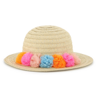Iridescent pompom sun hat BILLIEBLUSH 
                    GIRL