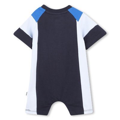 Tricolour short romper BOSS BOY