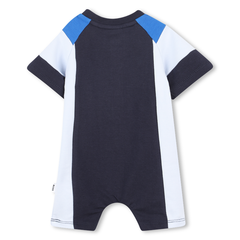 Tricolour short romper BOSS 
                        BOY