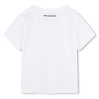 T-shirt with prints KARL LAGERFELD KIDS 
                    GIRL