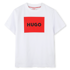 Short-sleeved cotton T-shirt HUGO 
                    BOY