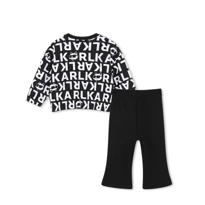 Sweatshirt and pants set KARL LAGERFELD KIDS GIRL