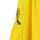 Fleece dress with embroideries KENZO KIDS 
                    GIRL