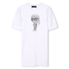 Short-sleeved dress, WHITE, hi-res