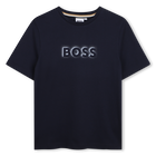 Short sleeve t-shirt, NAVY, hi-res