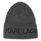 Knitted hat + neck warmer set KARL LAGERFELD KIDS 
                    BOY