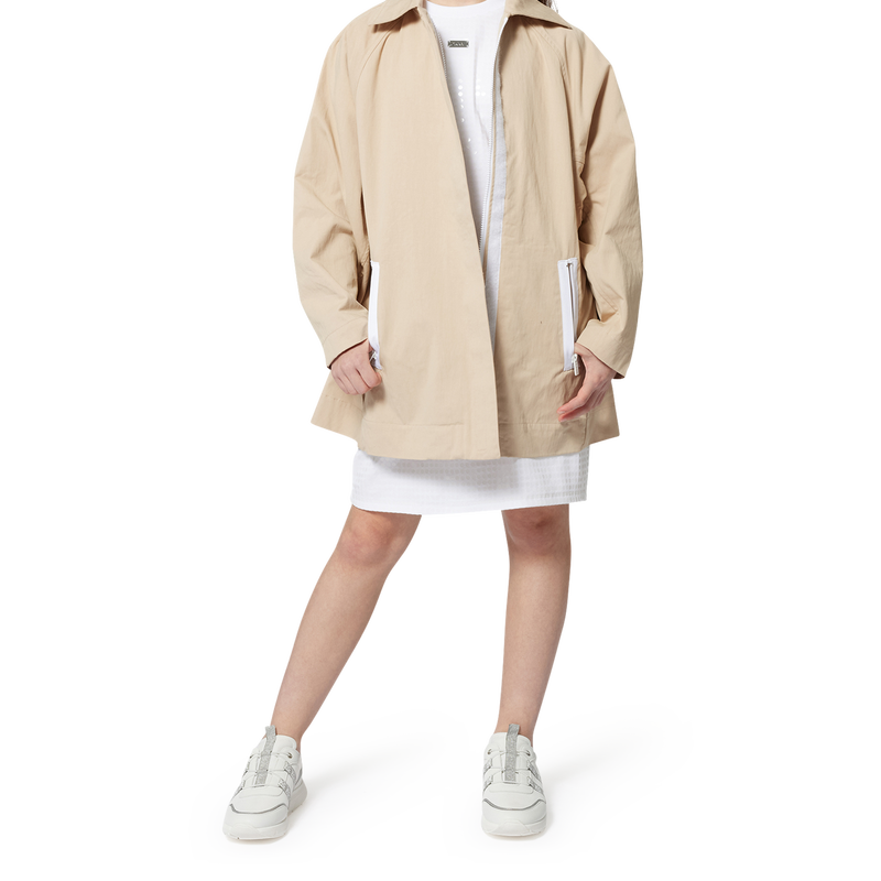 Two-material lace-up trainers DKNY 
                        GIRL