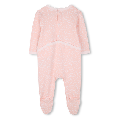 Cotton press-stud pyjamas KENZO KIDS GIRL