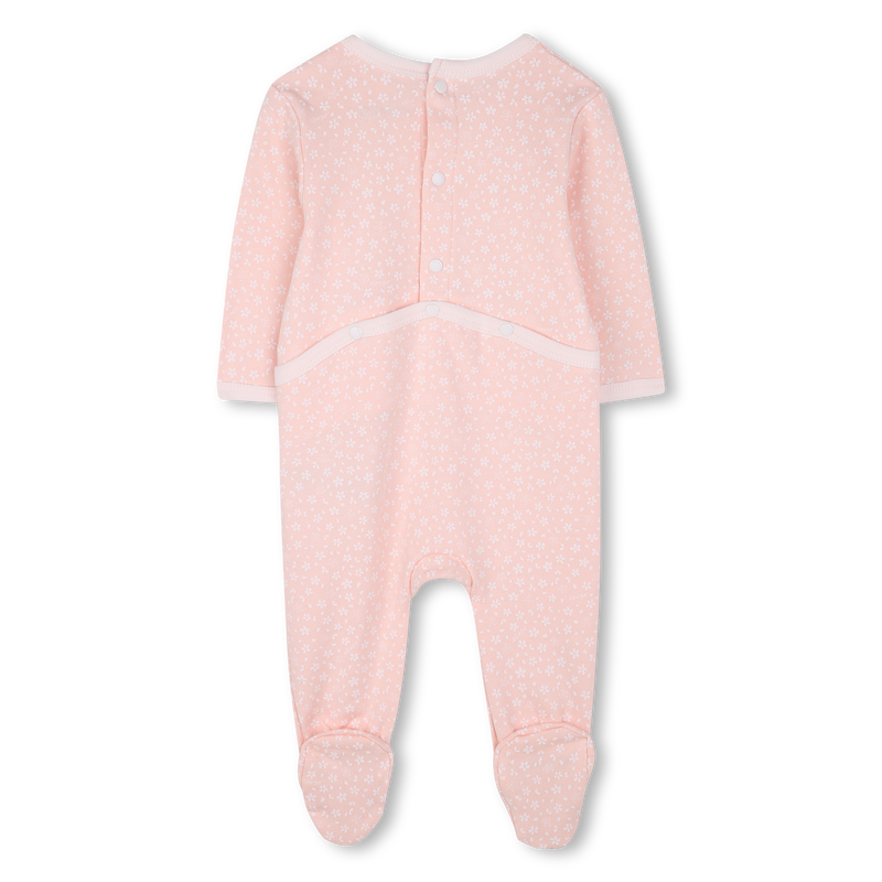 Cotton press-stud pyjamas KENZO KIDS 
                        GIRL