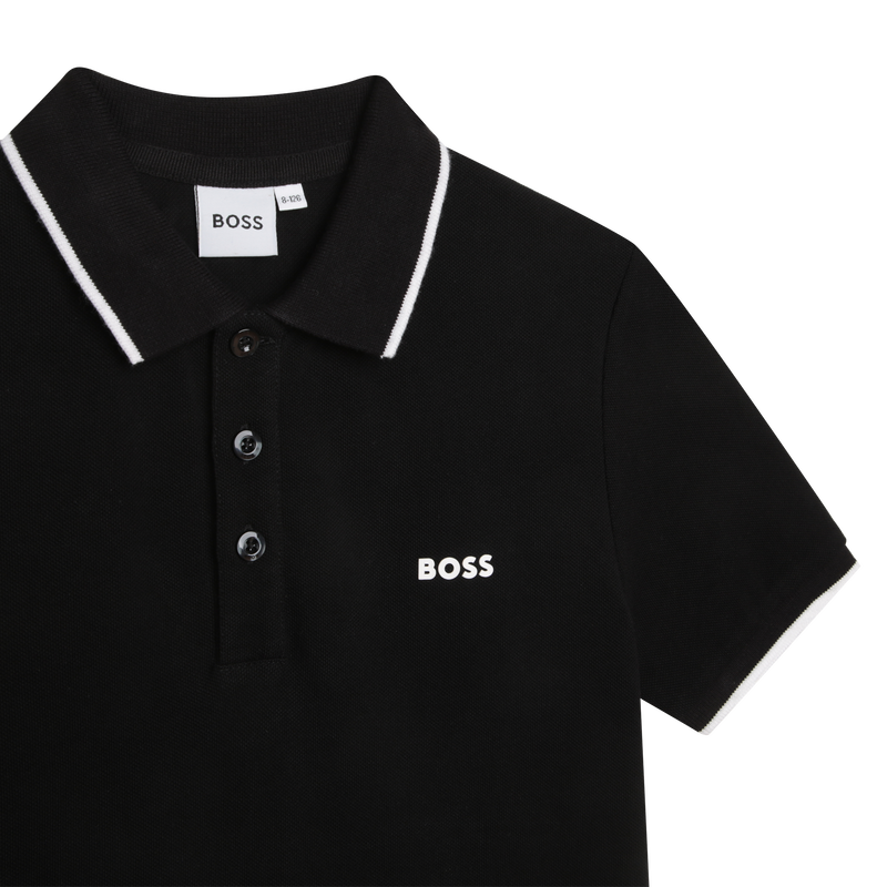 SHORT-SLEEVED POLO SHIRT BOSS 
                        BOY