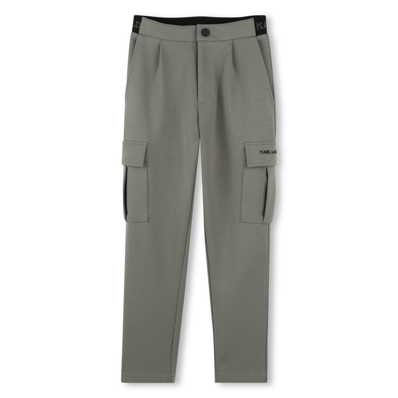 Jogging trousers KARL LAGERFELD KIDS 
                        BOY