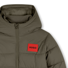 Hooded down jacket HUGO 
                    BOY