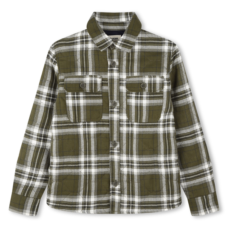 Quilted cotton shirt ZADIG & VOLTAIRE 
                        BOY