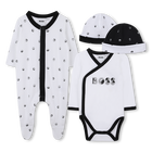 Pajama, bodysuit and hat set BOSS 
                    BOY