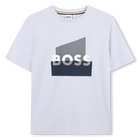 Short-sleeved t-shirt, PALE BLUE, hi-res