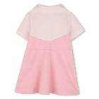 Polo-neck dress with panels BOSS 
                    GIRL
