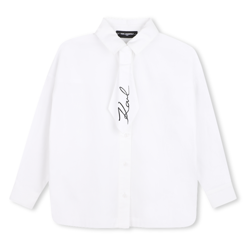 Long sleeve shirt KARL LAGERFELD KIDS 
                        GIRL