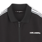 Zipped cardigan with pockets KARL LAGERFELD KIDS 
                    BOY