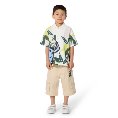 SHORT SLEEVE SHIRT KENZO KIDS BOY