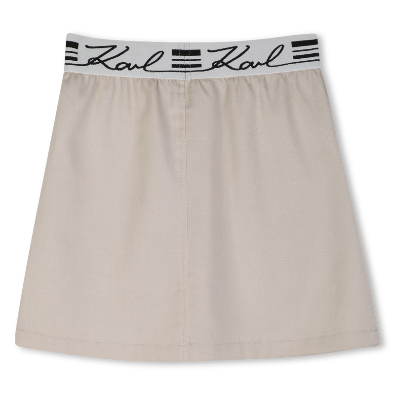 ELASTIC WAIST SKIRT KARL LAGERFELD KIDS 
                        GIRL